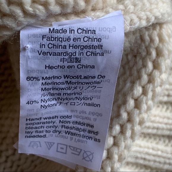 J. CREW VINTAGE FAIR ISLE CREW NECK Nordic Wool Blend Print SWEATER XXS - Picture 6 of 6